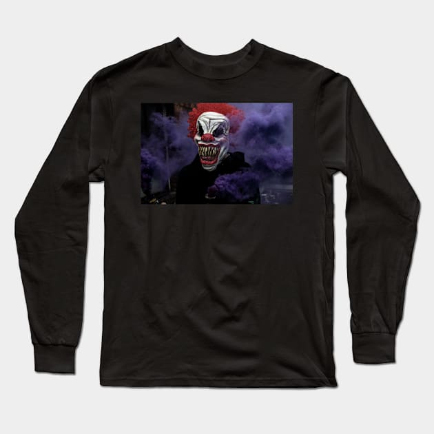 Halloween ugly face Long Sleeve T-Shirt by djil13